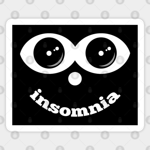 Insomnia Sticker by radeckari25